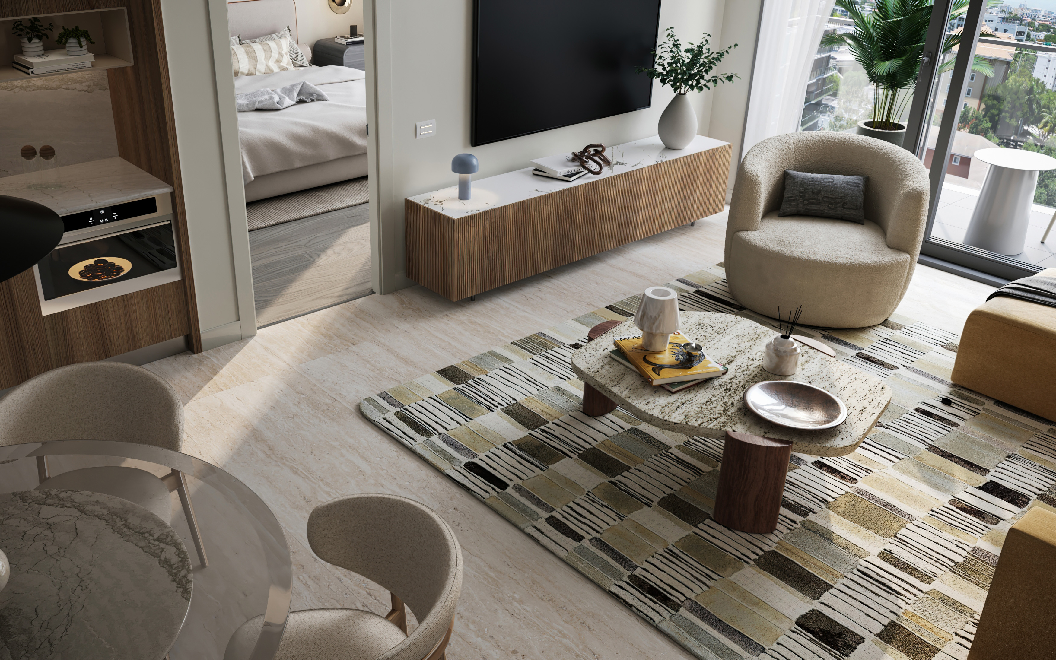 Living Domus vista